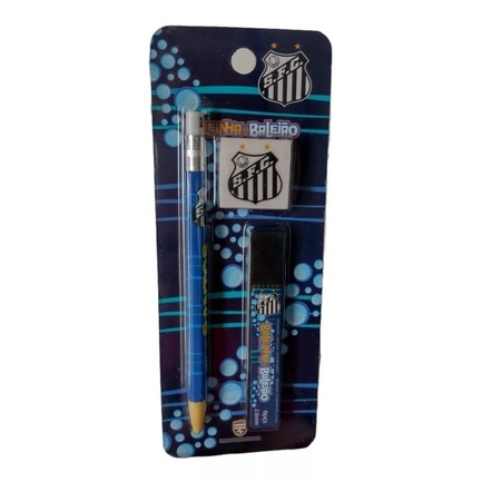 Jogo Com Lapiseira 2.0mm Borracha E Grafites - Santos