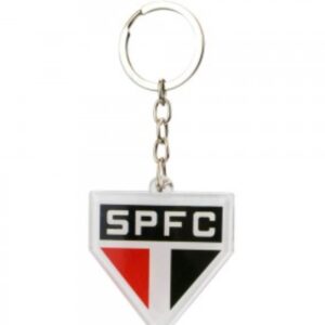 Chaveiro Escudo Time Acrílico 5cm - SPFC