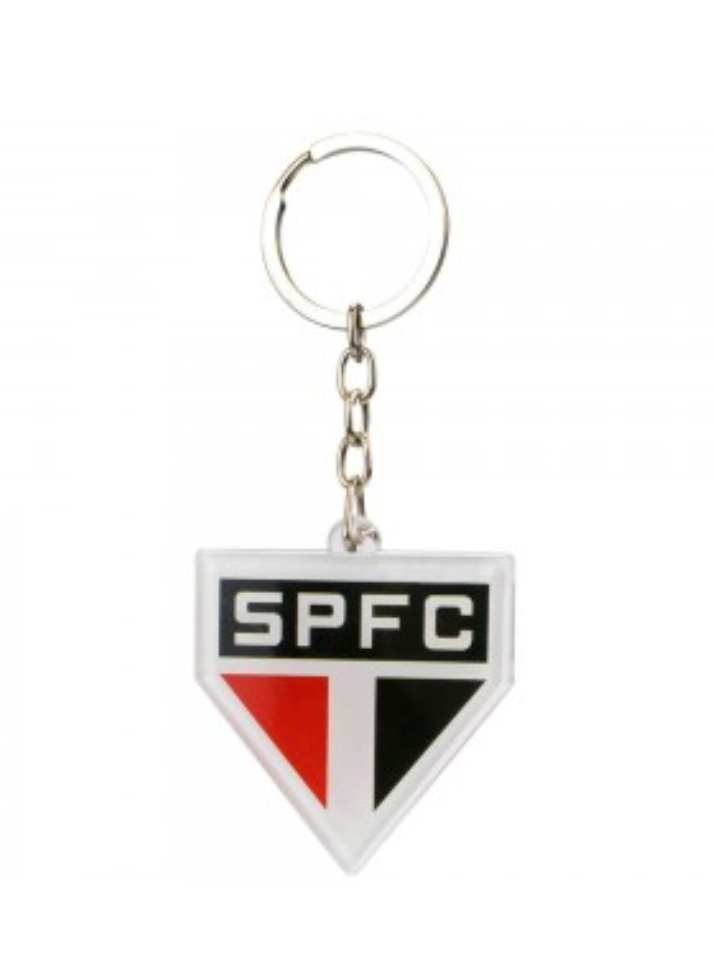Chaveiro Escudo Time Acrílico 5cm - SPFC