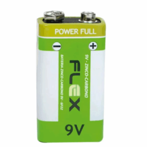 BATERIA PILHA 9V FX-9Z1 6F22 COM 1PÇ FLEX GOLD